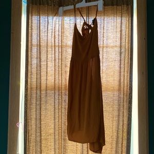 Burnt Orange Open back Wild Fable Mini Dress